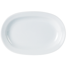 Rimmed Deep Oval Plate 25cm (10")