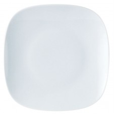 Square Coupe Shaped Plate 10"