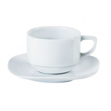 Square Stacking Teacup Saucer 6"