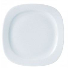 Square Rimmed Shaped Plate 8.25"
