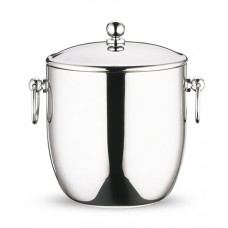 Curved Double Wall S/Steel Ice Pail 3L