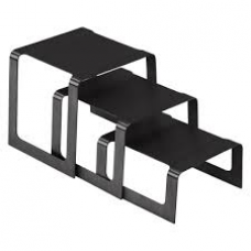 Square Buffet Riser - Black