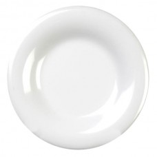 Melamine Colours Wide Rim Plate 10"