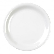 Melamine Colours Narrow Rim Plate 10.5"