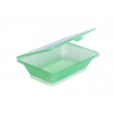 EC-18 Eco Single Compartment Standard Size Flat Top Food Container