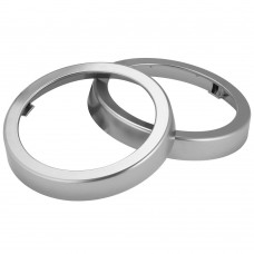 Metal finish trim rings