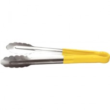 Vogue Colour Coded Yellow Serving Tongs 11in