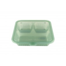 EC-16 Large 3-Compartment, Flat Lid Container