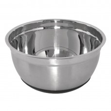 Vogue Stainless Steel Bowl with Silicone Base 3Ltr