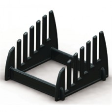 Hygiplas Black Plastic Chopping Board Rack Small