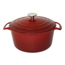 Vogue Red Round Casserole Dish 3.2Ltr