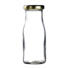 Gold Cap for Mini Milk Bottles