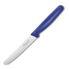 Victorinox Blue Serrated Tomato Knife 11cm