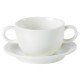 Handled Soup Cup & Stand