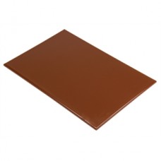 Hygiplas High Density Brown Chopping Board Large