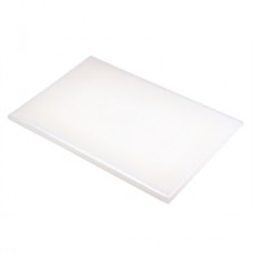 Hygiplas Extra Thick High Density White Chopping Board