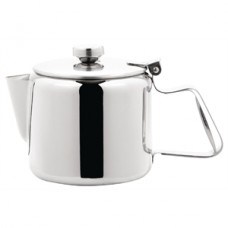 Olympia Concorde Tea Pot Stainless Steel 20oz