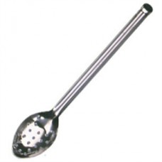 Vogue Long Perforated Spoon with Hook 16in