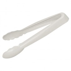 Kristallon White Tongs 9in