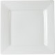 Rimmed Square Plates