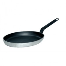 Vogue Non Stick Aluminium Oval Frying Pan 360mm