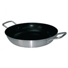 Vogue Non Stick Aluminium Paella Pan 350mm